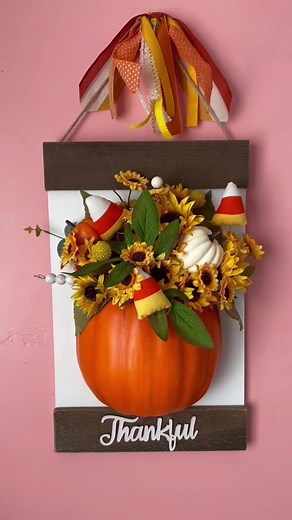 Hobby Lobby Fall Craft Ideas with Foam Pumpkins