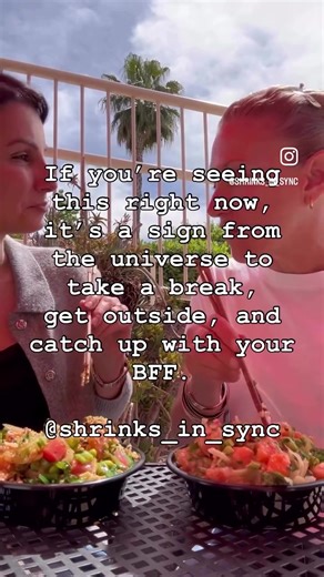 Tag your best friend and make some time to catch up. #friends #mentalhealth #friendsforever #lunch