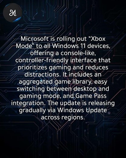 Microsoft brings Xbox mode to all Windows 11 PCs, merging console and PC gaming