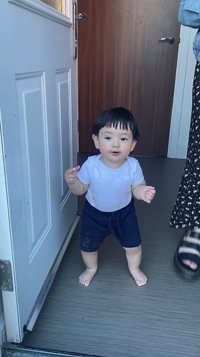 Zaia showing off with his squats 😅😍🥰🥺🤣 #babiesoftiktok #baby #squat #cute #funny #nearly1 #fyp #fy #beautiful #boy #filipino #bts #btsarmy #love