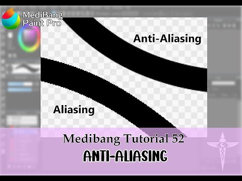 Medibang Tutorial 52: Anti-Aliasing
