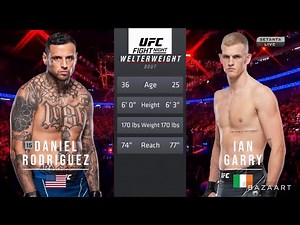 DANIEL RODRIGUEZ VS IAN GARRY FULL FIGHT UFC ON ABC 4