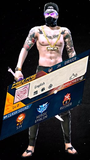 𝐇𝐄𝐌𝐀𝐍𝐓 𝐑𝐎𝐘 🍁 on Instagram: "Free fire Profile animation editing 🤗💥 . . . Comment your uid with follow . . . . #trending #instagram #explorepage #instagood #reelsindia."