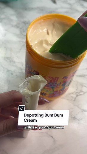 Depotting Sol De Janeiro Bum Bum Cream for Travel | ASMR Depotting Tutorial