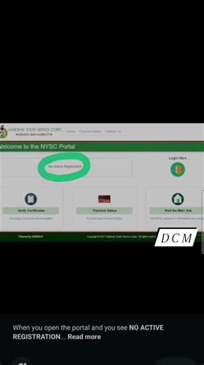 7.6K views · 246 reactions | How to Create An Account On the NYSC portal From 12am, November 4th 2025 ACESS LINKS https://portal.nysc.org.ng/nysc1/ https://portal.nysc.org.ng/nysc2/ https://portal.nysc.org.ng/nysc3/ https://portal.nysc.org.ng/nysc4/ | DCM NYSC | Facebook