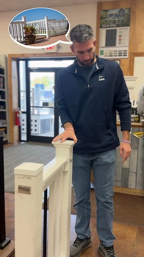 Good acting? Maybe not. Good railing? Absolutely. RDI Railing — distributed by @Yellawood, perfect for any outdoor project. | Ironstone Building Materials