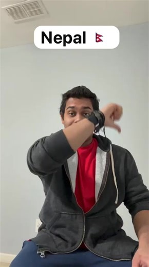 Nepal 🇳🇵 Sign Language 🤟🏻 #deaf #deaftiktok