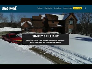 Sno-Way International just launched brand-new plow product pages and...