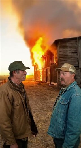 The definition of DRY HUMOR. 💀 He really asked him that with the barn on fire!