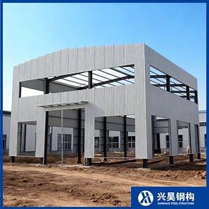 Structural Steel Roof Truss Bracing Column Beam Connection Frame Workshop Steel House Building Structure