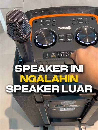 Speaker GMC 898H: Nyalain Speaker Luar dengan Suara Nampol