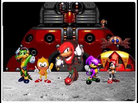 i'm still working on knuckles chaotix 2