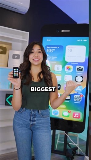 Biggest vs smallest iphone