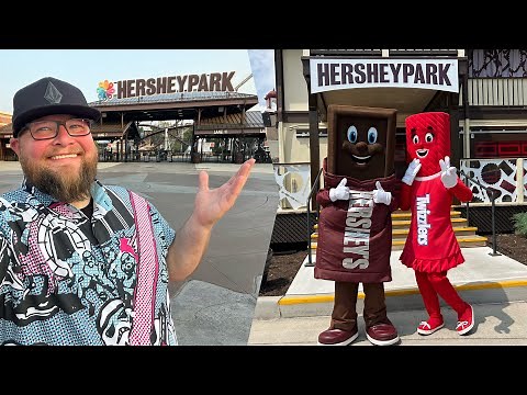 Hersheypark | New Roller Coaster & FREE Chocolate Factory Tour | Wildcat's Revenge | Theme Parks
