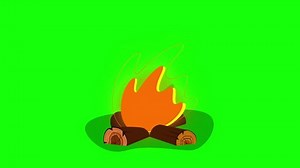 Campfire Animation On Green Screen Stock Footage Video (100% Royalty-free) 3625999249 | Shutterstock