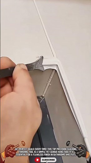 Precision Caulking Finishing Tool for Perfect Seals #ToolHolder