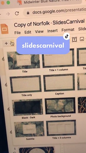 slidescarnival = helpful website for presentations! (not sponsored) #studyingtips #studyapp #slidescarnival