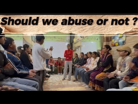 Should We Abuse Or Not ? English Debate By Students