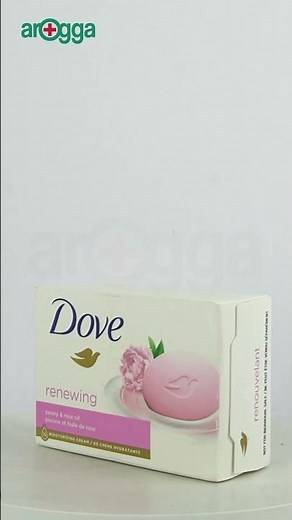 Dove Renewing Moisturizing Cream Beauty Bar Soap with Peony & Rose Oil (80023)