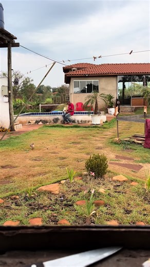 Relaxing Moments in a Beautiful Backyard Setting