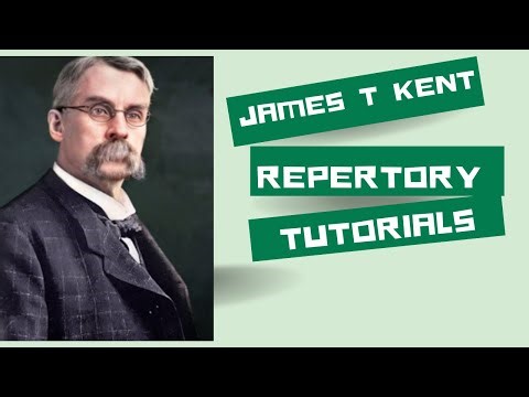Practical Understanding How to Use Kent Repertory