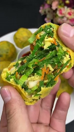 好吃不長肉，菜團子的做法，簡單料理，新手壹分鐘就能學會的烹飪技巧