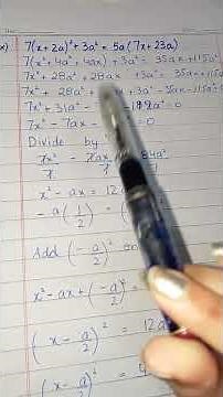 Completing square method | Exercise 1.1 | Class 10 | Maths #quadraticequation