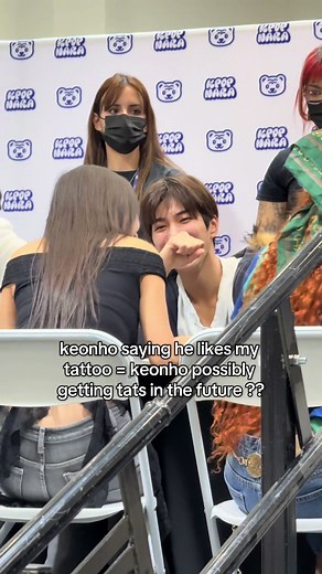 Keonho Shows Interest in Tattoos - Kpop Insights