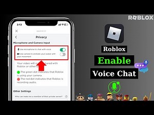 How To Get Voice Chat on Roblox (2024) | Enable Voice Chat In Roblox