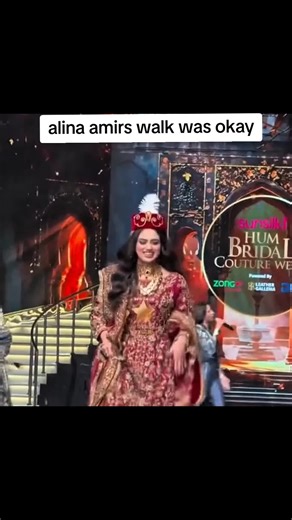 Alina Amir and Jannat Mirza Ramp Walk Highlights