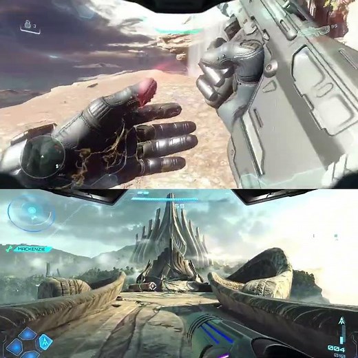 Halo 5 (2015) Xbox One X vs Metroid Prime 4 (2025) Nintendo Switch 2 | Graphics Comparison