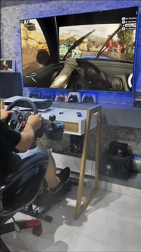 Dirt 5 Gameplay Hud Camera On PS5 Pro Steering Wheel With Racing Paddles And Clutch #dirt5gameplay