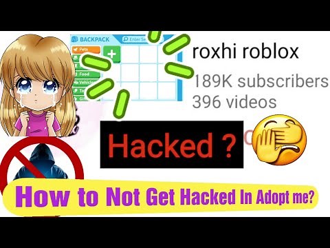 How To Never Get Hacked In Roblox Adopt Me/Tips 2021