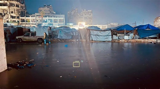Photos: Gaza Floods Again as Winter Storms Deepen Humanitarian Crisis