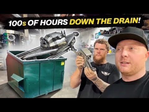 We Had To Scrap Our FIRST Ever Custom Rear End Housing. 100s Of Hours Down The Drain!