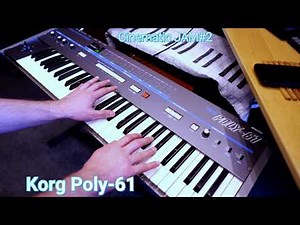 Cinematic Synthesizer - Korg Poly 61 (1982) "Duo"