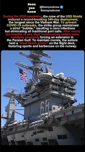 340 Days at Sea: The US Navy’s "Ghost" Deployment ⚓️
