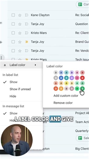 How to Use Labels in Gmail 🏷️ #tutorial