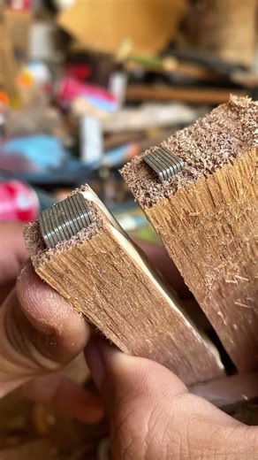 A foolproof way to repair split wood #woodworking #diy