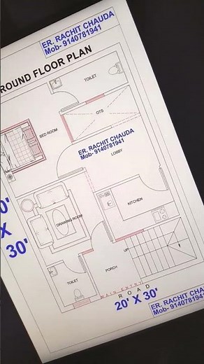 20x30 house plans with car parking-20x30 house plans|20x30 house design|20 x 30 house plans in india