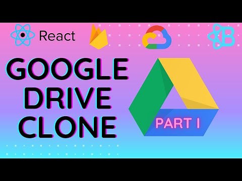 🔴 Build Google Drive Clone using REACT | Upload File on Cloud | User Authentication using Firebase
