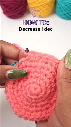 How to Decrease | Crochet Made Easy by Yarn Over Hook