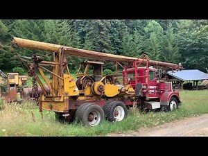 Skagit Yarder mounted on a Marmon semi truck