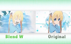 Blend W 对比原版OP