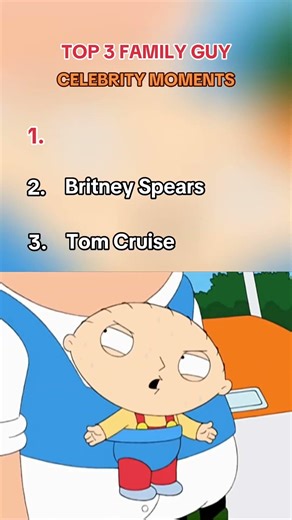 Top 3 celebrity moments family guy pt2 #funny #familyguy #animation