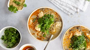 Comforting Ginger Chicken Jook (Rice Porridge) Recipe - Chowhound