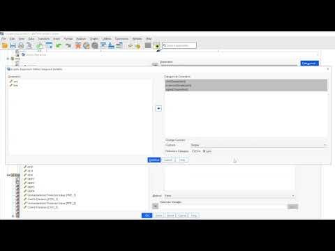 SPSS Binary Lojistik Regresyon (Logistic Regression) 1