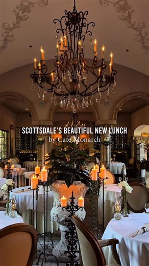 Scottsdale’s Luxurious New Lunch ✨ Hold your breath – Café Monarch is bringing you elevated lunch and brunch starting October 1st, and it’s probably the best lunch I’ve had in Scottsdale. Take a look at the video for a sneak peek of what’s to come. The food is so incredible – from presentation to flavor – absolute perfection. And the service (as you already know) is impeccable. Highly, highly recommend checking this out and treating yourself! 📍 @cafemonarch 6939 E 1st Ave, Scottsdale, AZ | EVEY