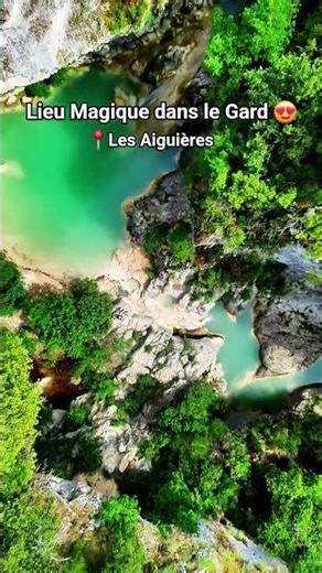 Les Aiguières : un endroit incroyable 😍 dans le Gard 🥾 #occitanie #hiking #nature #shorts