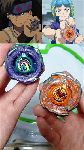 BrachioWhip VS RagnaRage!! Cross Six VS Nine! Beyblade X #shorts